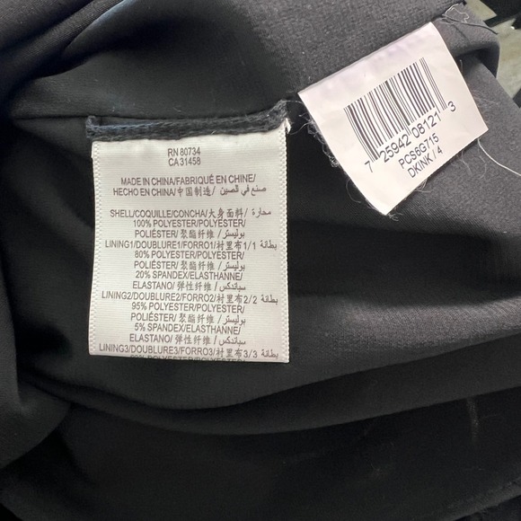 Strapless Dark Blue Bandage Bodycon Dress Y2K Minimalist Party Fit Prom Cocktail - Picture 9 of 10